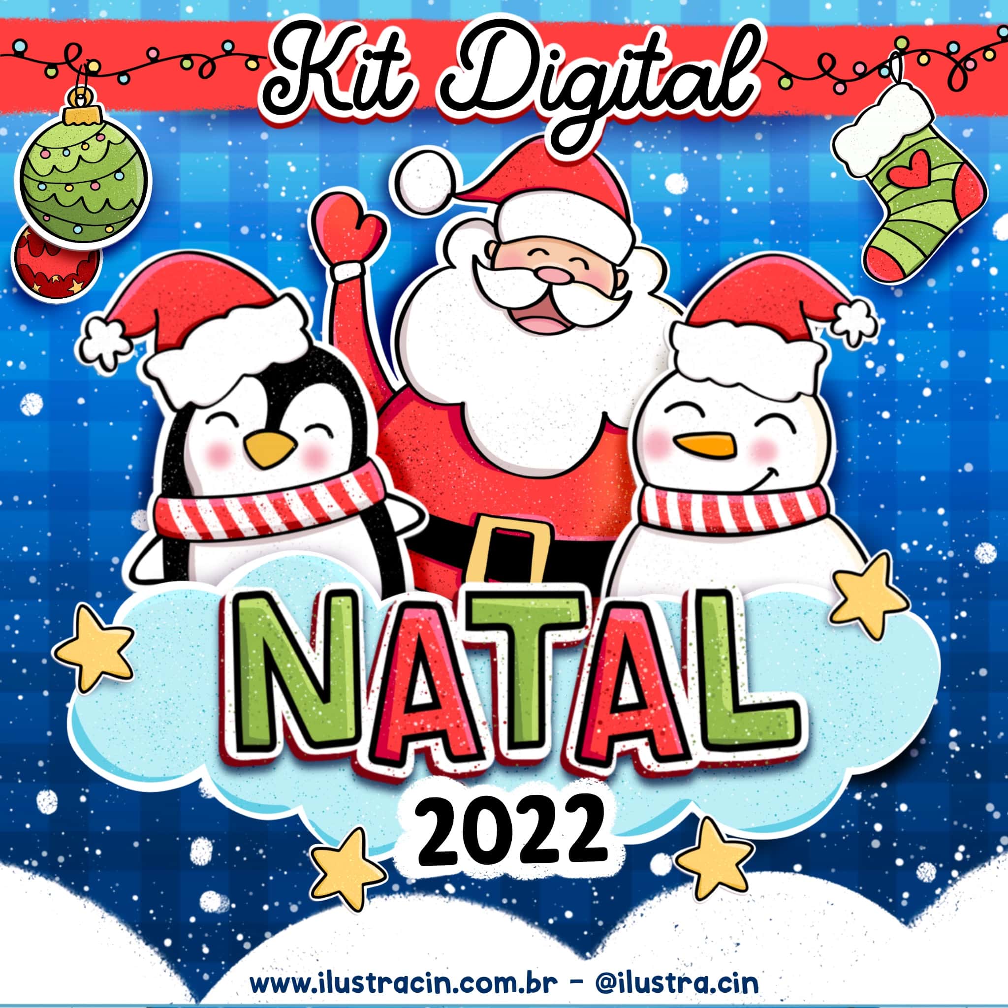 kit de natal para imprimir