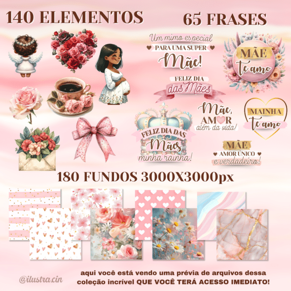 PRÉ-VENDA Coleção Digital DIA DAS MÃES 2024 - Image 5