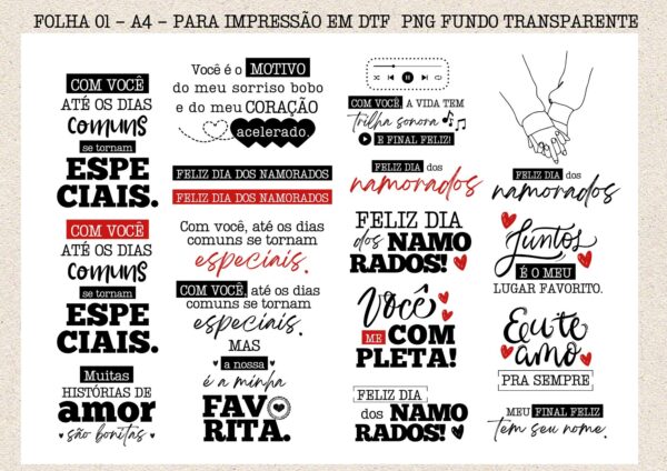Coleção Digital DIA DOS NAMORADOS 2025 - Image 96