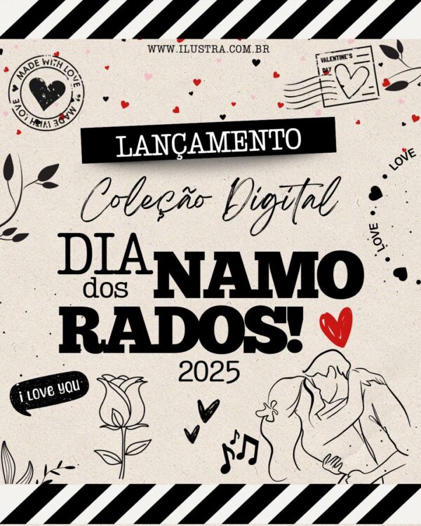 Coleção Digital DIA DOS NAMORADOS 2025
