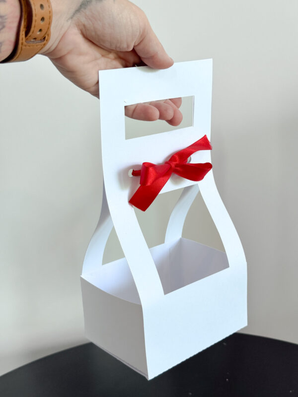 ARQUIVO DE CORTE - CAIXA SACOLA PARA 1 CANECA - Imagem 7